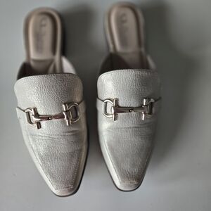 CL by Laundry Silver Mules